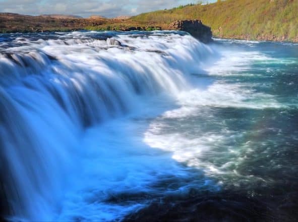 La cascade Faxi en Islande