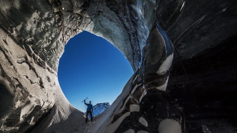 Katla ice caves in Iceland