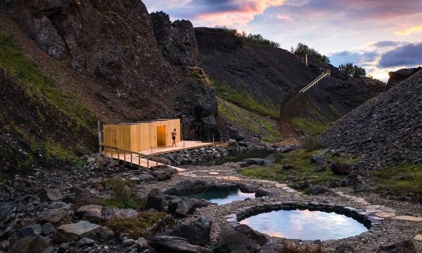 Hot Spring Canyon Baths & Waterfalls in the Highlands